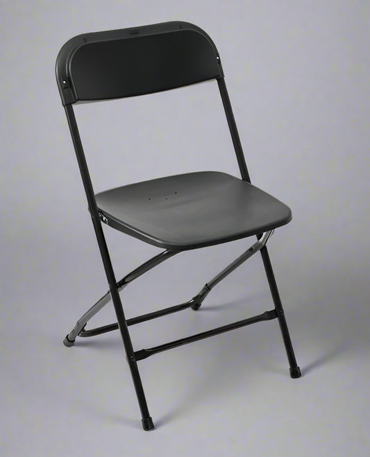 Chair - Simple Black, Folding