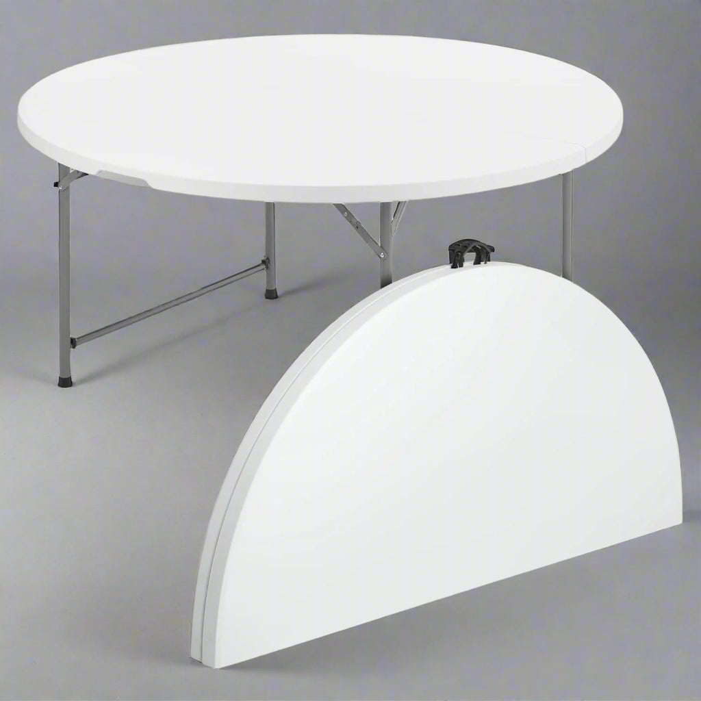 Table - 6ft - Round Banquet - Fold-in-Half