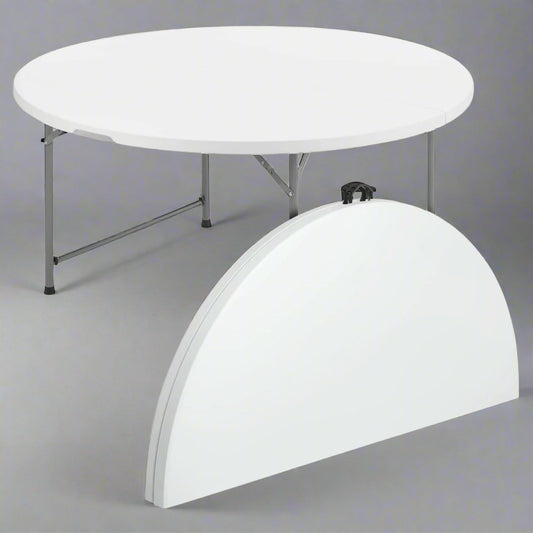 Table - 6ft - Round Banquet - Fold-in-Half