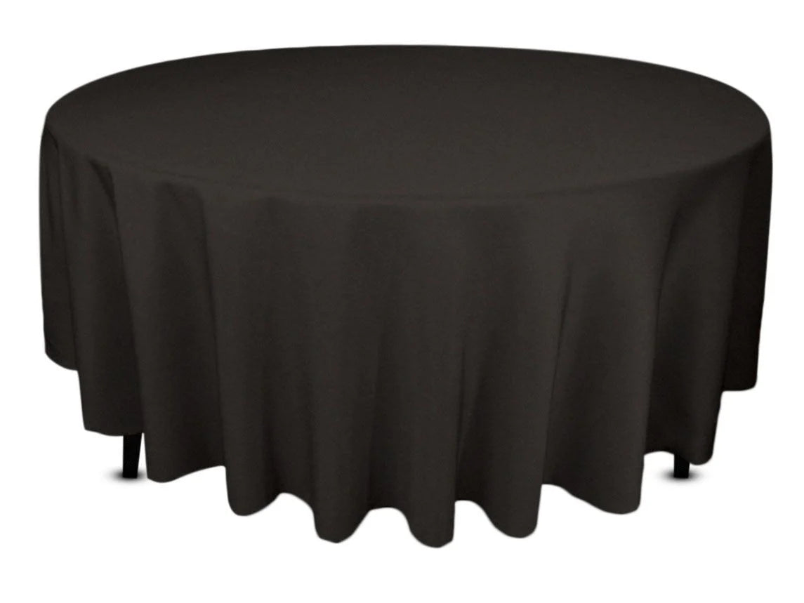 Tablecloths for 6ft Round Banquet Tables